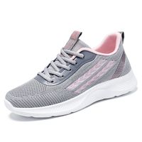 Frau Basic Farbblock Runder Zeh Sportschuhe sku image 13