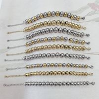 Modern Style Round Stainless Steel Bracelets In Bulk main image 4