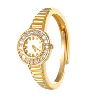 Luxurious Solid Color Copper 14k Gold Plated Silver Plated Rings In Bulk sku image 4