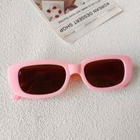 Vacation Simple Style Geometric Pc Resin Oval Frame Full Frame Kids Sunglasses sku image 6