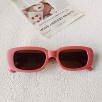 Vacation Simple Style Geometric Pc Resin Oval Frame Full Frame Kids Sunglasses sku image 7