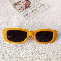 Vacation Simple Style Geometric Pc Resin Oval Frame Full Frame Kids Sunglasses sku image 9