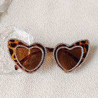Ig Style Sweet Artistic Heart Shape Pc Resin Special-shaped Mirror Full Frame Glasses sku image 4