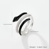 Simple Style Heart Shape Sterling Silver Rings main image 9