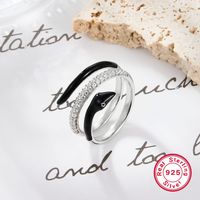 Simple Style Heart Shape Sterling Silver Rings main image 1