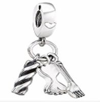 Simple Style Number Sterling Silver Plating Silver Plated Charms Jewelry Accessories sku image 13