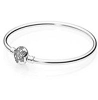 Casual Solid Color Sterling Silver Plating Bangle sku image 7