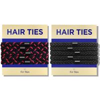 Women's Basic Color Block Solid Color Nylon Braid Hair Tie sku image 1