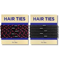 Women's Basic Color Block Solid Color Nylon Braid Hair Tie sku image 2