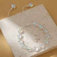 Cute Sweet Simple Style Star Artificial Crystal Women's Bracelets main image 4