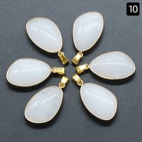 Ethnic Style Solid Color Crystal Wholesale Charms sku image 10