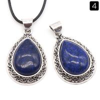 Retro Water Droplets Crystal Agate Wholesale Charms sku image 4