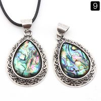 Retro Water Droplets Crystal Agate Wholesale Charms sku image 9