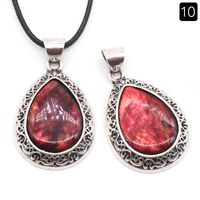 Retro Water Droplets Crystal Agate Wholesale Charms sku image 10