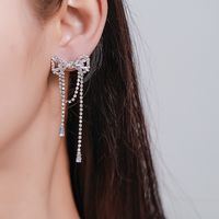 1 Par Estilo De Hadas Estilo Simple Geométrico Forma De Corazón Mariposa Enchapado Aleación Pendientes De Gota sku image 9