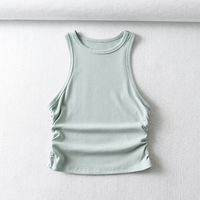 Women's Vest Tank Tops Casual Simple Style Solid Color main image 5