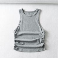 Women's Vest Tank Tops Casual Simple Style Solid Color main image 4