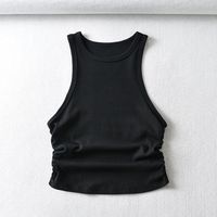Women's Vest Tank Tops Casual Simple Style Solid Color main image 2
