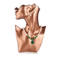 Modern Style Artistic Solid Color Resin Jewelry Display Bust sku image 14