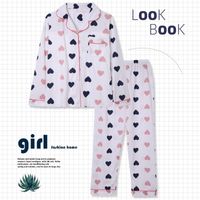 Home Women's Cute Animal Cartoon Polyester Milk Fiber Printing Pants Sets Pajama Sets main image 5