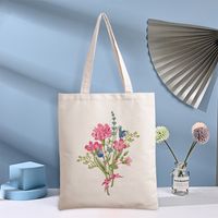 Women's Casual Flower Shopping Bags main image 3