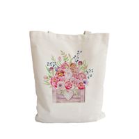 Women's Casual Flower Shopping Bags sku image 18