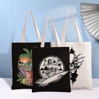 Unisex Simple Style Skull Shopping Bags main image 1