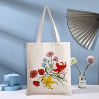Women's Casual Flower Shopping Bags main image 4