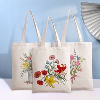 Women's Casual Flower Shopping Bags main image 1