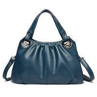 Women's All Seasons Pu Leather Ruched Bag sku image 5