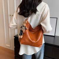 Women's All Seasons Pu Leather Vintage Style Tote Bag main image 4