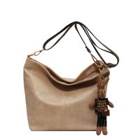 Women's All Seasons Pu Leather Vintage Style Tote Bag main image 3