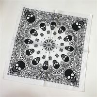 Unisex Punk Skull Cotton Printing Kerchief main image 2