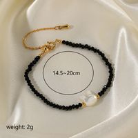 Einfacher Stil Einfarbig Kupfer Perlen Armbänder sku image 1