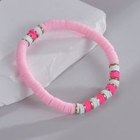 Wholesale Jewelry Elegant Simple Style Solid Color Soft Clay Beaded Bracelets sku image 3
