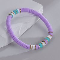 Wholesale Jewelry Elegant Simple Style Solid Color Soft Clay Beaded Bracelets sku image 6