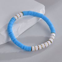Großhandel Schmuck Elegant Einfacher Stil Einfarbig Weichen Lehm Perlen Armbänder main image 3