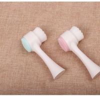 Double-sided Silicone Cleansing Makeup Remover Face Brush main image 3