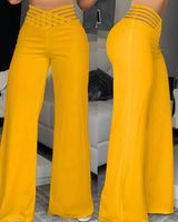 Women's Daily Street Casual Solid Color Ankle-length Full Length Casual Pants main image 2