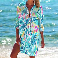Women's Blouse Long Sleeve Blouses Printing Casual Vacation Printing main image 1