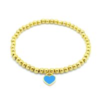 Basic Modern Style Heart Shape Stainless Steel Plating 18k Gold Plated Bracelets main image 2