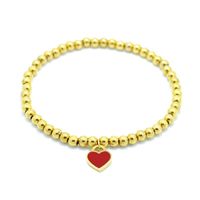 Basic Modern Style Heart Shape Stainless Steel Plating 18k Gold Plated Bracelets sku image 5