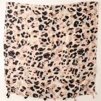 Women's Sexy Leopard Polyester Silk Scarf main image 3