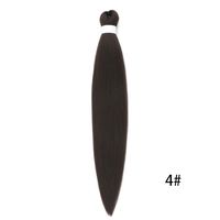 Unisex Simple Style Street Low Temperature Wire Long Straight Hair Wigs sku image 4