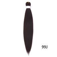 Unisex Simple Style Street Low Temperature Wire Long Straight Hair Wigs sku image 5