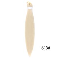 Unisex Simple Style Street Low Temperature Wire Long Straight Hair Wigs sku image 10