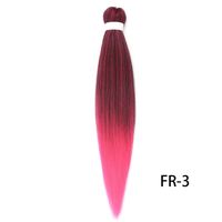 Unisex Simple Style Street Low Temperature Wire Long Straight Hair Wigs sku image 22