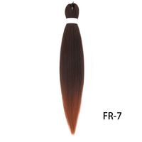 Unisex Simple Style Street Low Temperature Wire Long Straight Hair Wigs sku image 26
