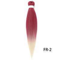 Unisex Simple Style Street Low Temperature Wire Long Straight Hair Wigs sku image 21