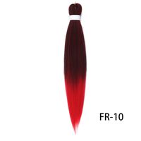 Unisex Simple Style Street Low Temperature Wire Long Straight Hair Wigs sku image 29